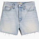 Madewell • The Mom Jean Shorts Chewed Hem size 29 Photo 0