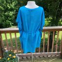 Mario Serrani  Turquoise Beach Cover Up, NWT, Small Photo 1