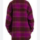 Good American NWT  Thistle plaid Shacket Photo 2