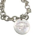 Tiffany & Co. Sterling Silver Return To Tiffany’s Circle Tag Chain Link Bracelet Photo 2