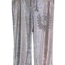 BCBGMAXAZRIA Vintage Y2K BCBG Velour Crop Wide Leg Jogger Sweat Pants Photo 0