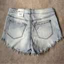 INC  core denim raw hem shorts size 6 NEW Photo 2