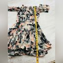 MISA Los Angeles  Freesia Off The Shoulder Watercolor Floral Dress Size XS $282 Photo 11