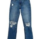 Abercrombie & Fitch  Boyfriend Mid Rise Distressed Denim Jeans Women’s 24/00L Photo 0