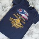 Roots district WVU  tee size large Photo 0