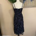 Lulus NWOT  Made for the Occasion Black Floral Jacquard Midi Dress Photo 7