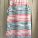 Krass&co Island  Linen Tank Dress Summer Travel Pastel color striped, Size XS Photo 2