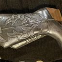 Soda Silver Cowboy Boots Photo 2