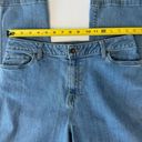 L.L.Bean  Classic Fit High Rise MOM Jeans Light Wash Size 14 Photo 5