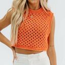 Knit Top Orange Size XS Photo 0