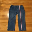 Lands'End Lands’End women’s sport knit straight leg pull on jeans size large .(14-16) Photo 5