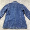 Liz Claiborne 1990’s  Denim Chore Three Pocket Jean Jacket Women's Small Photo 3