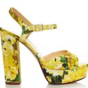 Kate Spade  Floral Strappy Open Toe Ila Italian Sandal Platform Heels Photo 1