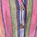 C&C California  short sleeve linen button up shirt L Photo 2