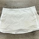 Lululemon Pace Rival Skirt White Photo 3