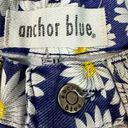 Anchor Blue  Vintage 90s Y2K Daisy Flower Jean Mom Shorts Size 13 Made in USA Photo 4