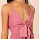 Petal and Pup  Mariana Rose Pink High Low Midi Dress XS Photo 1