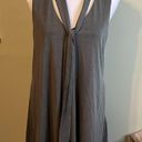 Moa Moa  olive green v-neckline double layer modal dress Photo 13