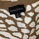 Dialogue  Animal Print Cardigan Sweater Photo 4