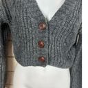 Urban Outfitters  Gray Cropped Cardigan size S Photo 6