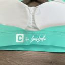 The Bar Chestee x Bella Kandace Halter Sports Bra Mint Green Size 8 Photo 6