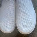 Vans White Leather Slip On Photo 4