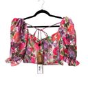 Blossom PATBO  Floral Crop Top NWT Sz 8/40 Photo 1