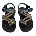 Chacos Chaco Z Cloud X2 7W Strappy Rainbow Vibram Soles Outdoor Hiking Camping Sandals Photo 0