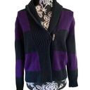 American Living  Heavyweight Cable Knit Cardigan Horn Button Sweater Winter Photo 0