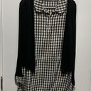 One Piece  gingham button up dress with cardigan Photo 1