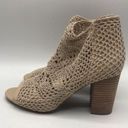 Jessica Simpson  Size 8 Rianne Crotchet Cream Booties Shoes Photo 3