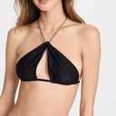 PilyQ New.  black chain bikini top. Medium. Retails $92 Photo 5