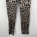 Karen Kane  Animal Print Leopard Leggings Gold/Black Holiday Shiny NWT SZ Small Photo 6