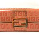 Fendi  Zucca Coral Tri Fold Long Wallet Vintage in Box Photo 0