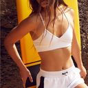 Koral NWOT  White Era Black Out Strappy Sports Bra Activewear Gym Athleisure sz S Photo 6