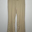 J.Jill  khaki beige mid rise flared tencel dress pants size 8 Photo 1