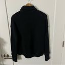 Sweaty Betty  Black Funnel Neck Sweater Pullover Boucle Long Sleeve Womens XXS Photo 3