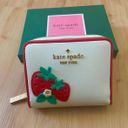 Kate Spade Strawberry Dreams Small Zip Around Bifold Wallet # KG653 Photo 1