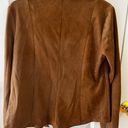 Style & Co  suede brown jacket Photo 3