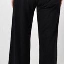 Bryn Walker  Black Elastic Waistband Pull On Lagenlook Wide Leg Pants Size Small Photo 1