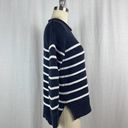 Superdry  Marine Stripe Slouch Knit Jumper Sweater in Navy Photo 7