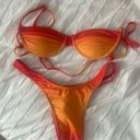 White Fox Boutique Orange Bikini Set Photo 0