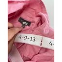 DL1961  Blazer Womens X Small Pink Flamingo Collared Slouchy Linen Jacket Photo 3