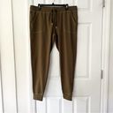 Zyia  Unwind Olive Green Drawstring Stretch Waist Joggers Athleisure Plus XXXL Photo 57