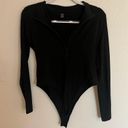 SheIn  | half zip long sleeve bodysuit Photo 2