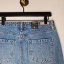 BLANK NYC   The Baxter High Rise Ribcage Straight Leg Jeans Denim Faux Leather 29 Photo 4