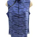 Polo COPY - Jamie Sadock Womens Golf  Tiger print sleeveless Zip *READ* Photo 0