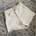 Abercrombie & Fitch  Curve Love High Rise The Dad Shorts Button Fly Cream 29 8 Photo 3