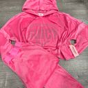 Juicy Couture NWT  Forever Pink Jogger Pajama Hoodie Set Photo 2