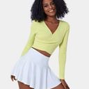 Halara  Crossover Tie Back Long Sleeve Crop Photo 1